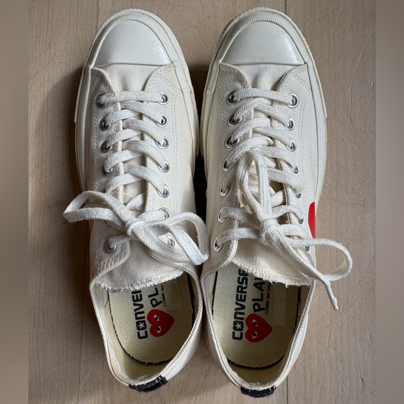 Comme des Garçons Play x Converse Men's Chuck 70 Low - Picture 7 of 12